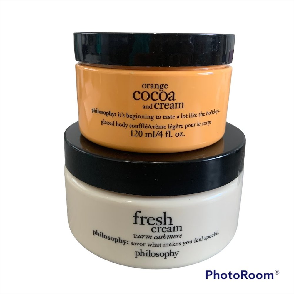 Lot 2 Philosophy Glazed Body Souffle'